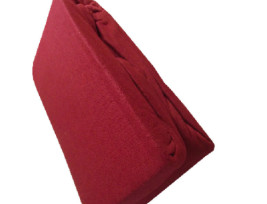 Sofy pamut gumis lepedő, 100x200 cm - Bordó színben - MS-555