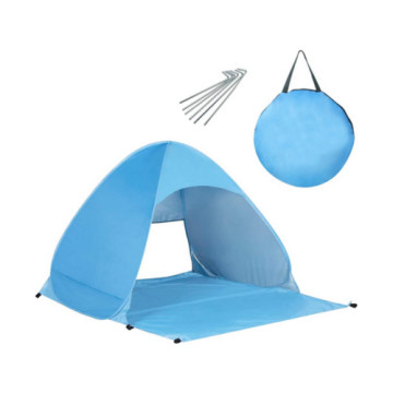 Pop Up Strand sátor önállóan összecsukható - UV ablakkal - 110x140x115cm