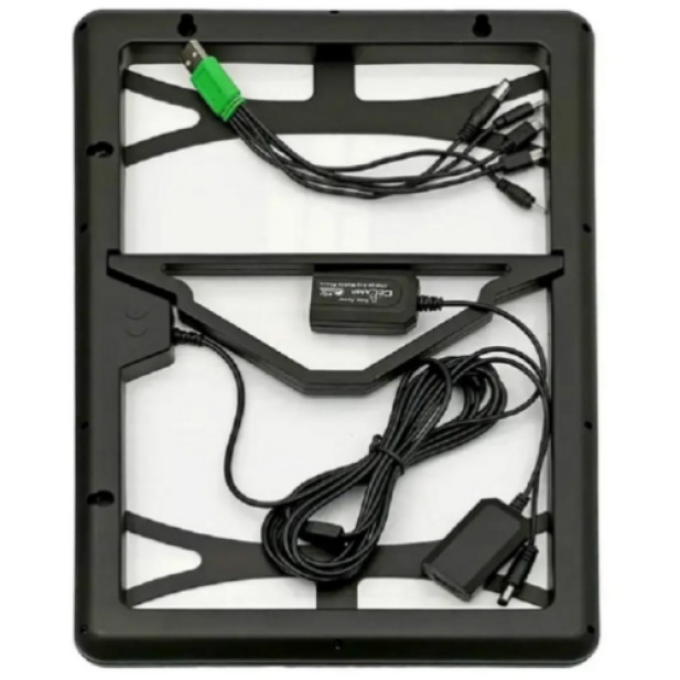 Napelemes töltő, multi USB csatlakozóval/9V15W CL-0915 - MS-064