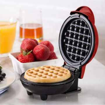 Waffle Mini gofrisütő jelzőfénnyel, tapadásmentes bevonattal, 350 W - MS-1035
