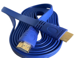 HDMI kábel 1.4 verzió, 3 m - Kék - MS-610