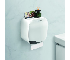 WC-papír tartó szekrény - Fehér - 200 x 130 x 205 mm