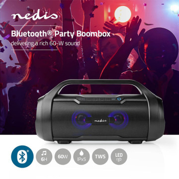 Nedis party boombox hangszóró