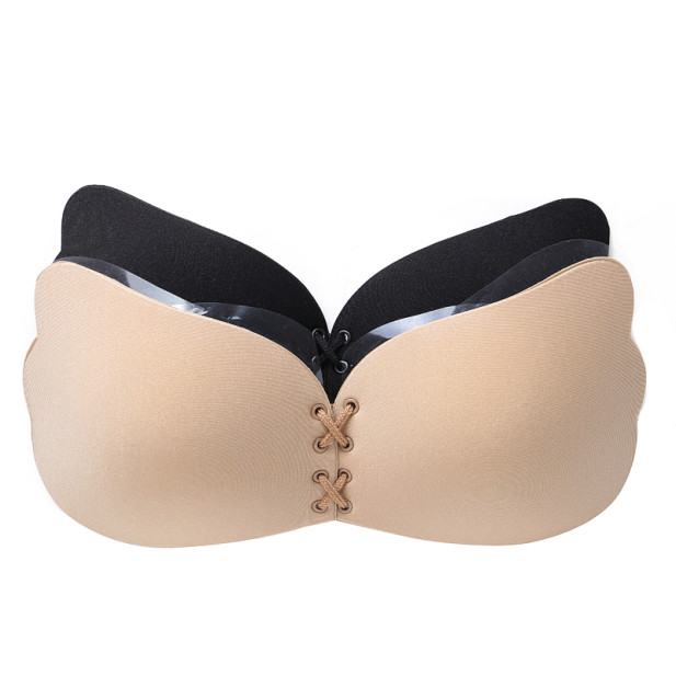 Láthatatlan Push Up melltartó - C kosár, Beige