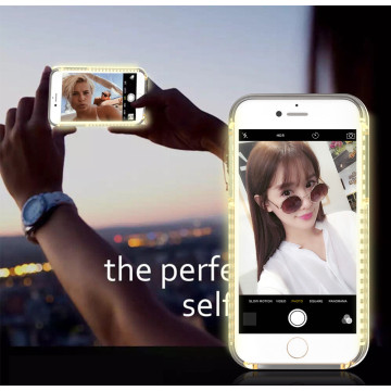 Világító Selfie Tok iPhone-ra