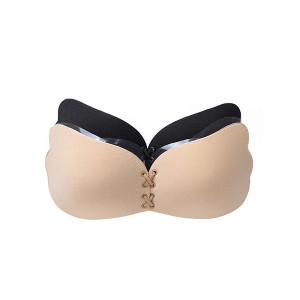 Láthatatlan Push Up melltartó - B kosár, Beige