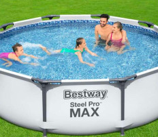 Bestway Steel Pro Max Ground Pool fémvázas medence - 305 x 76 cm