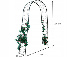 GardenLine növényfuttató lugas - 110 x 39 x 230 cm