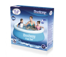 Bestway Fast Set puhafalú medence - 183 x 51 cm