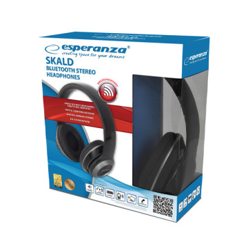 Bluetooth fejhallgató - Esperanza Skald EH221