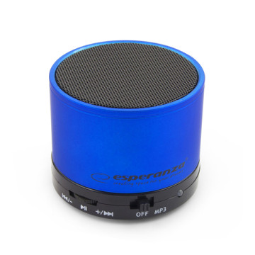 Bluetooth FM hangszóró - Esperanza Ritmo EP115B - Kék
