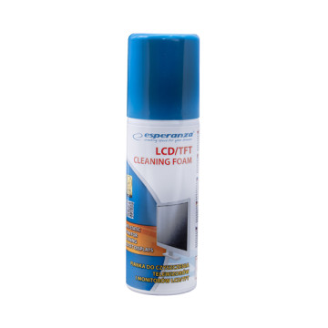 LCD/TFT képernyő tisztítóhab spray - Esperanza ES101 - 100 ml
