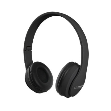 Bluetooth fejhallgató - Esperanza Banjo EH222K - Fekete
