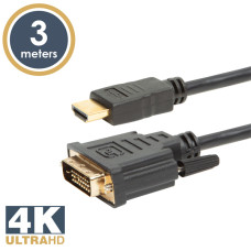 DVI-D / HDMI kábel 3 m