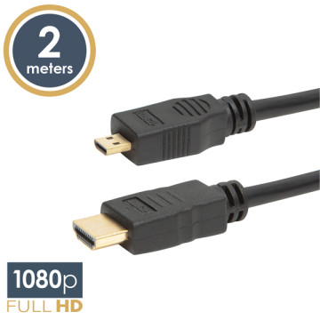 Micro HDMI kábel 2 m