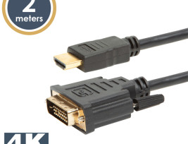 DVI-D / HDMI kábel 2 m