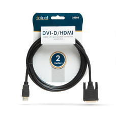 DVI-D / HDMI kábel 2 m