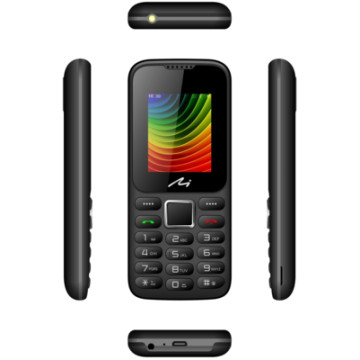 NAVON Classic S DUAL SIM kártyafüggetlen mobiltelefon Black + Grey
