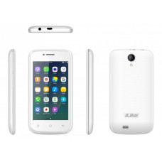 iLike X1 Mobiltelefon, Kártyafüggetlen, Dual SIM, 4GB, Fehér