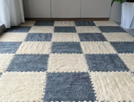 20 db szürke szőnyegpadlólap 5 m² 50 x 50 cm - utánvéttel vagy ingyenes szállítással