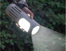 InnovaGoods V0103059 3 az 1-ben hordozható szúnyogriasztó lámpa, fáklya és lámpa