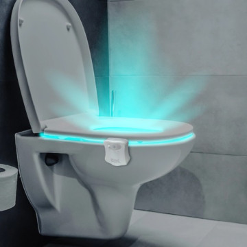 Ledes mozgásérzékelő WC- és fürdőszobai világítás
