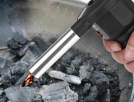 BBQ grill ventilátor, levegőfújó grillbegyújtó