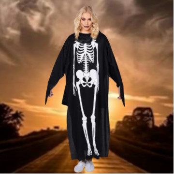 Halloween-i csontváz jelmez - 120 cm